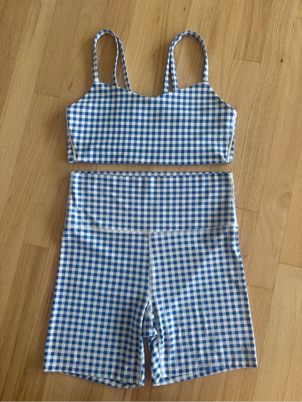 All In Motion Gingham Activewear Set